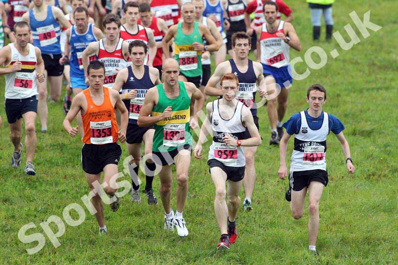 Senior mens start 03, North-East Harriers League, Cramlington